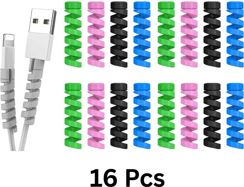 Mobinix Universal Cable Reinforcement Protector for Charging Wire Cable Protector-image-48