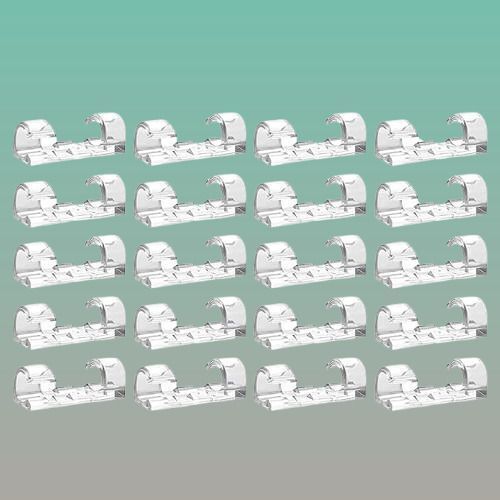 Hybyz Storng cable protector White Capclip 168 Cable Protector-picture-36
