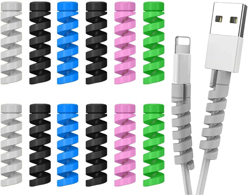 Mobinix Universal Twist Cable Protector | Charging Cable Wire Protector | Cable Protector-image-25