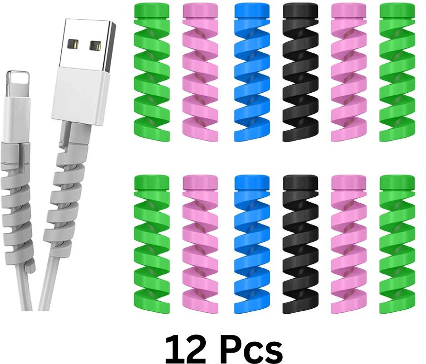 Mobinix Cable Protector Wrap for Fast Charging Data Cable Protection Cable Protector-image-44