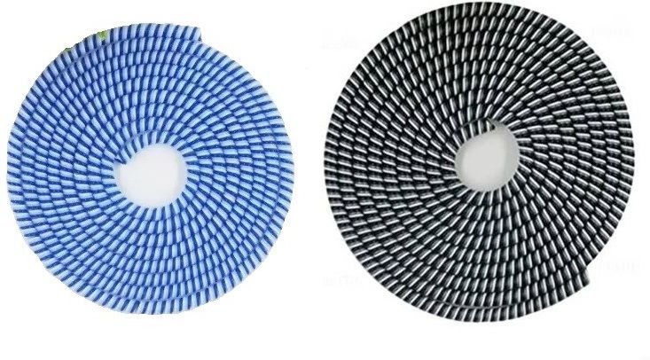 KAELAN 2 Pcs 1.4 Meters Each-Full Size Charger Spiral Cable Protector(BlackWhite,Blue) Cable Protector-picture-15
