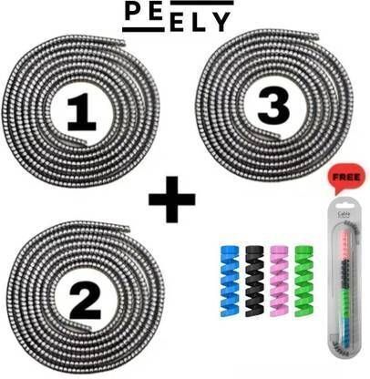Hanumano 1.5 Meter 3pcs Charging Cable Winder Cable Protector-image-10