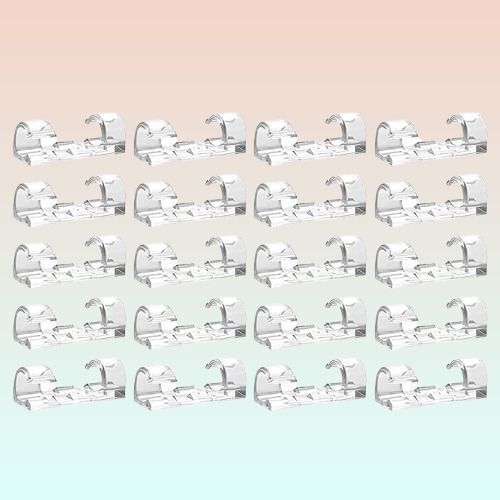 Phynora Storng cable protector White Capclip 179 Cable Protector-picture-22