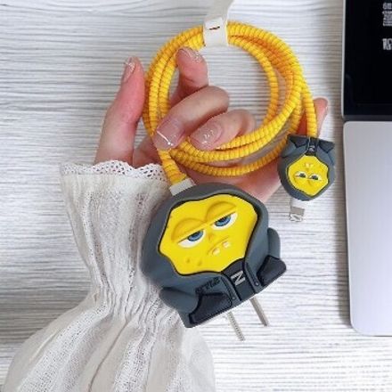 CoverLelo Charger Cover for iphone 18W/20W Type C Adapter Full Protection Cable Protector