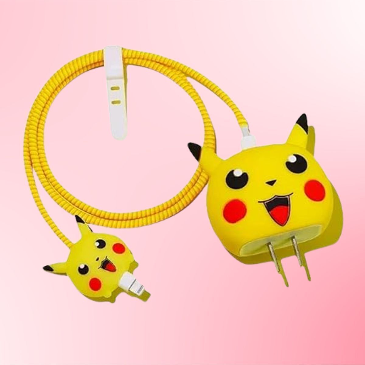Urban Infotech Charger Cover For I Phone (Pikachu) Cable Protector-picture-28