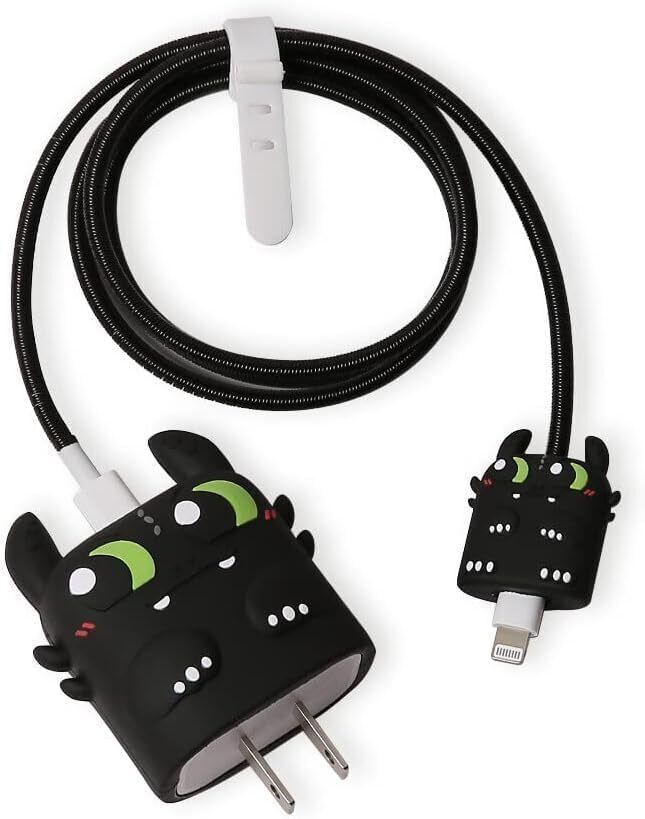 TMART Pull String Charger Case Cover for Iphone 2W/18W USB-C Adapter Cable Protector-image-25