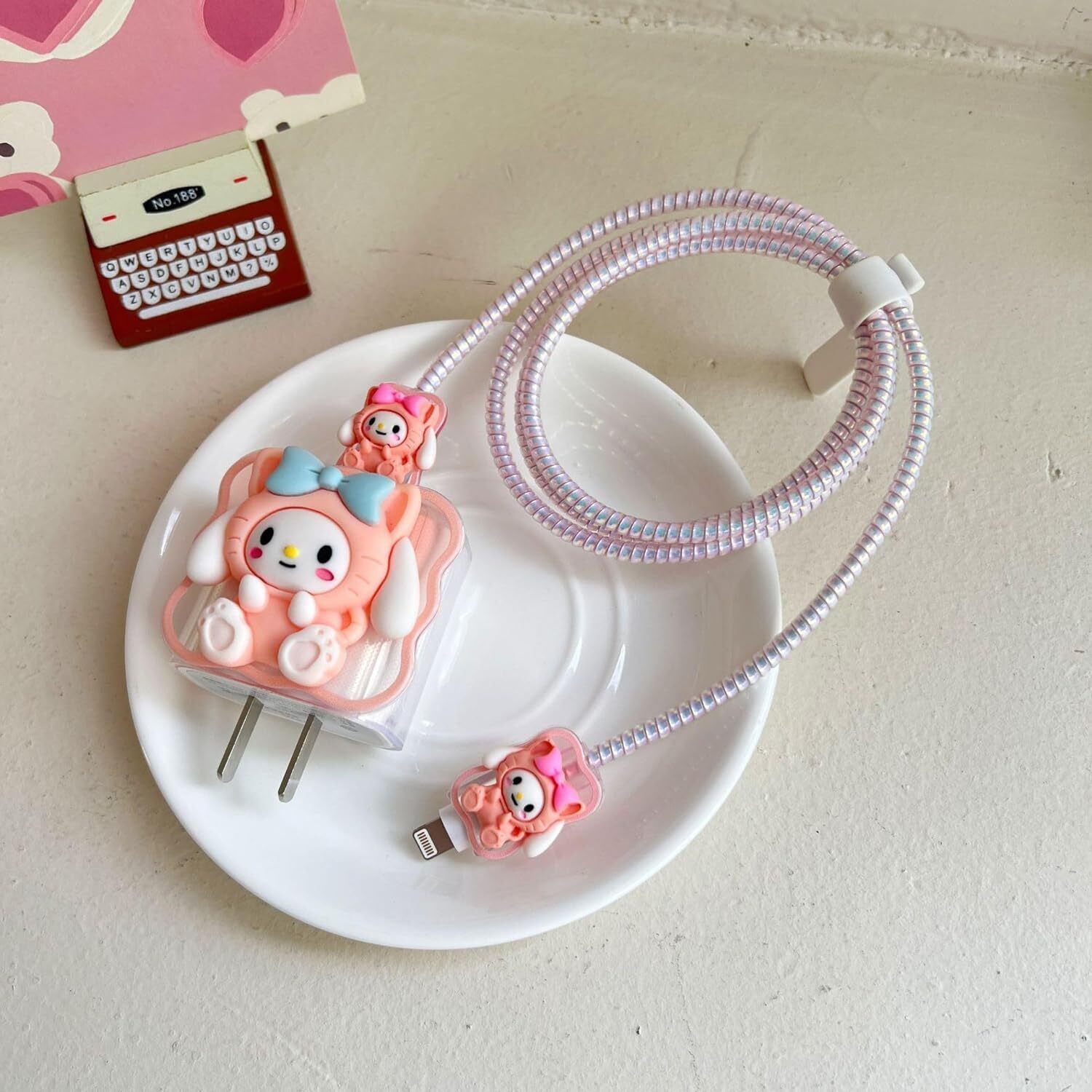 Micvir iPhone Charger Case Suitable for 18/20W Type C Adapter Full Protection Case Cable Protector-image-48
