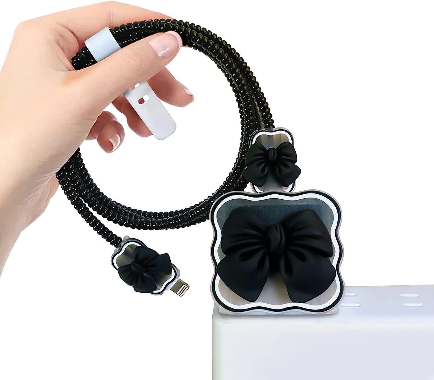 AUDICE Silicone Press Stud Headphone Pouch For Samsung Charger Cover 25W-image-49