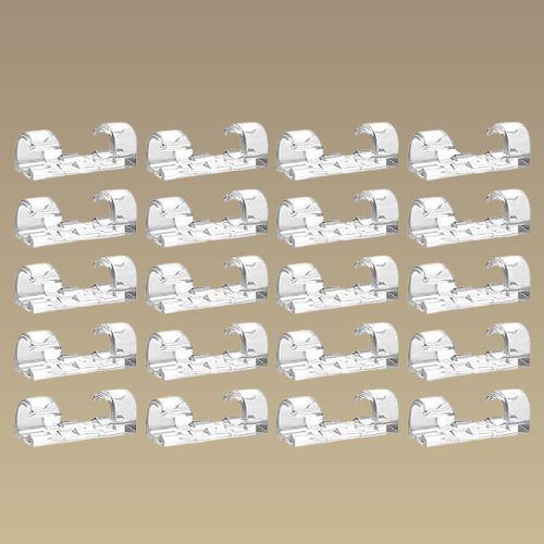 Gravix Storng cable protector White Capclip 39 Cable Protector-picture-46