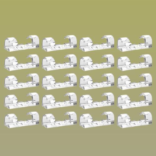 Temora Storng cable protector White Capclip 249 Cable Protector-image-47
