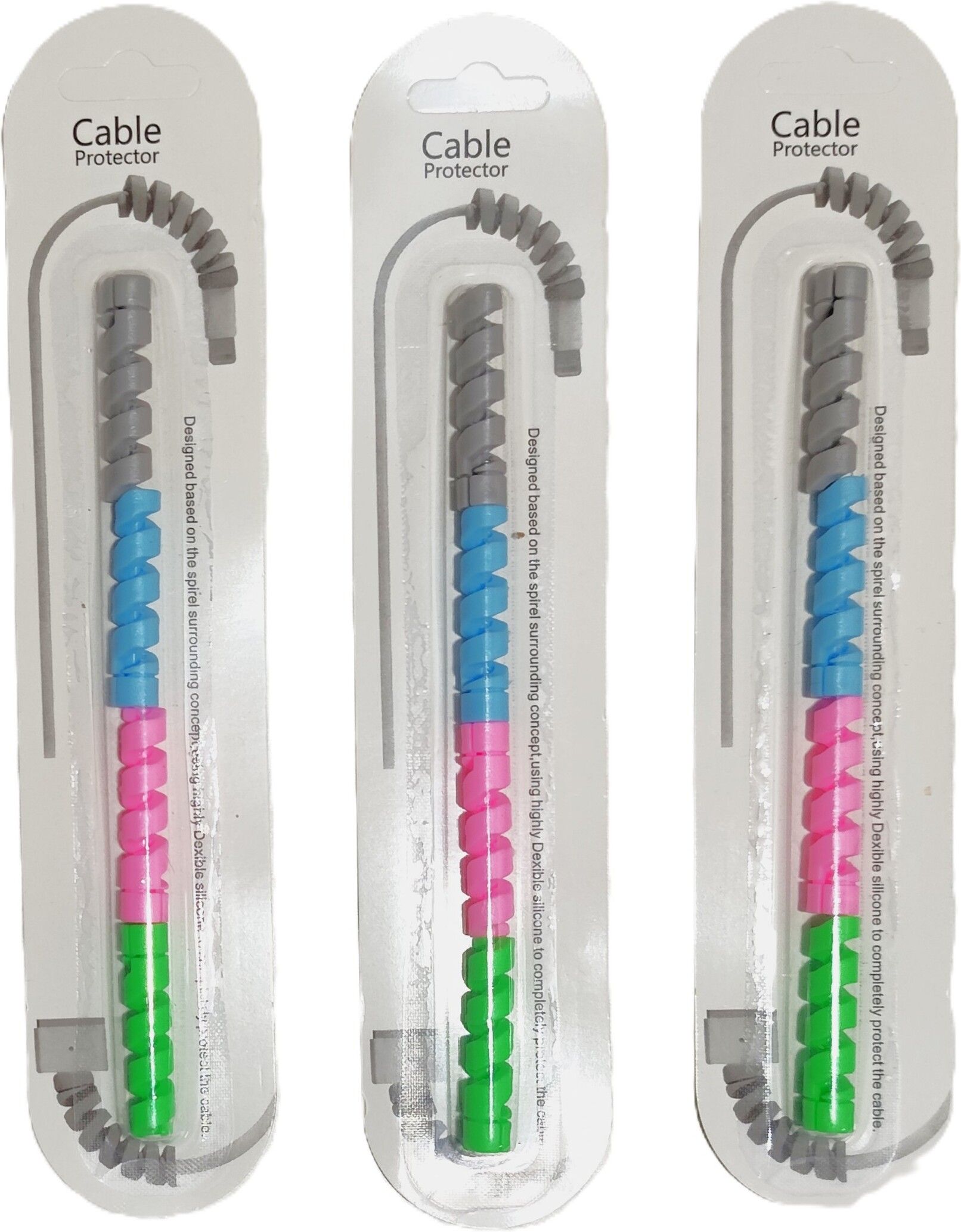 HyperStark 12-Piece Silicone Cable Protectors, Charger & Wire Protector Cable Protector-image-1