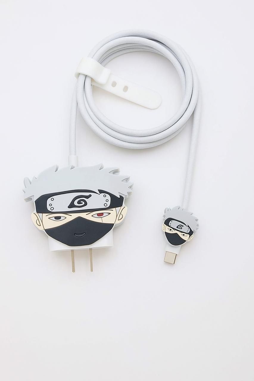 Pixelkart iPhone Kakshi Charger Case Cover For 18-20W Adapter Silicon Charger Cover & Cable Protector-image-12