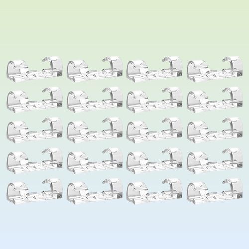 Primeris Storng cable protector White Capclip 32 Cable Protector-image-2