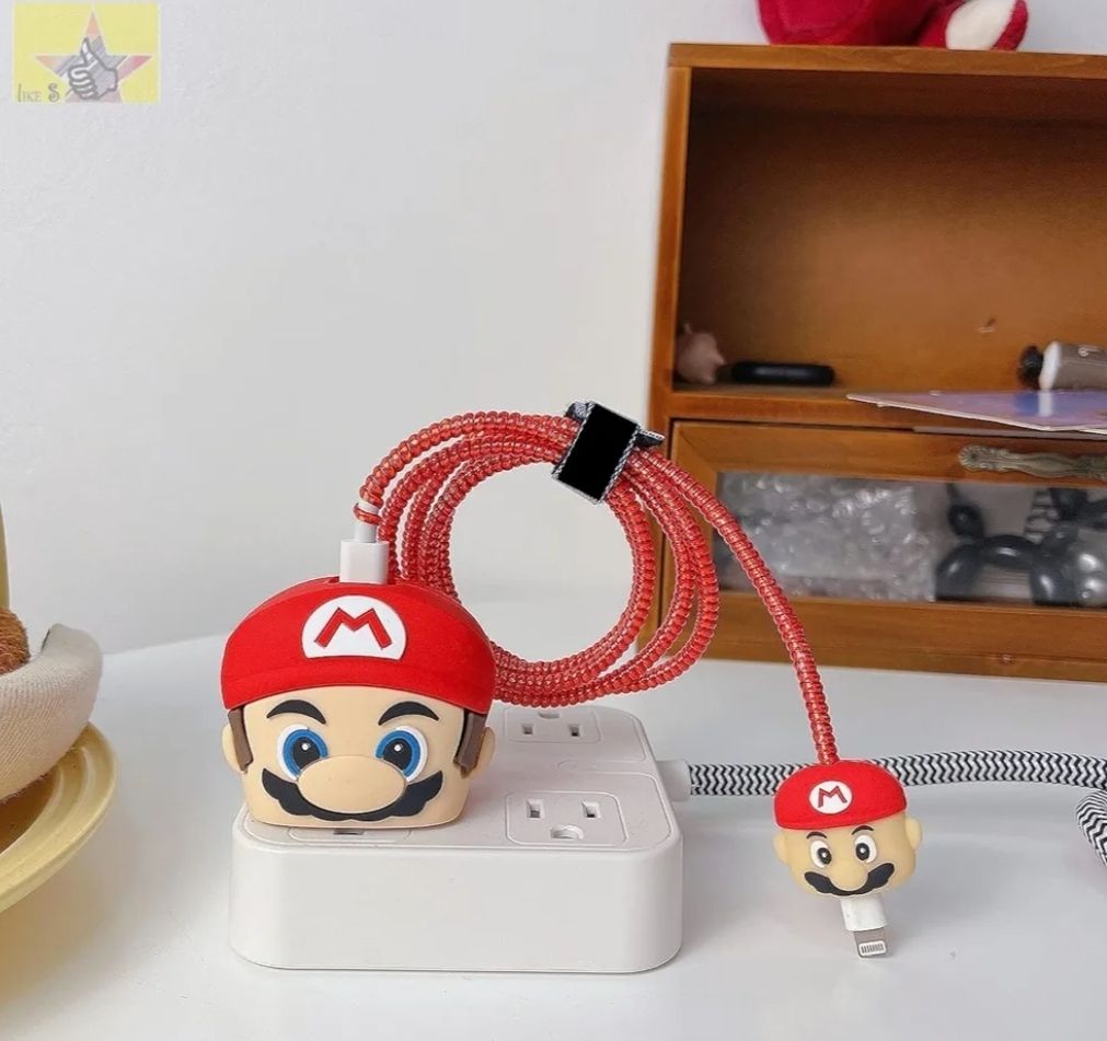 RK WORLD Apple Charger Cover for 18W/20W Adapter, Silicone Rubber Fast Charger Cover, Cable Protector-image-38
