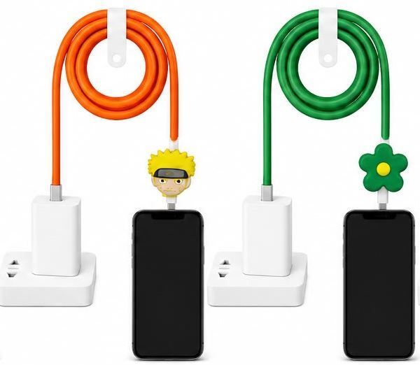 The Raw Store Charger Protector Cable Protector with Cartoon Pack Of 2 Pair All Mobile Charger Cable Protector-picture-15