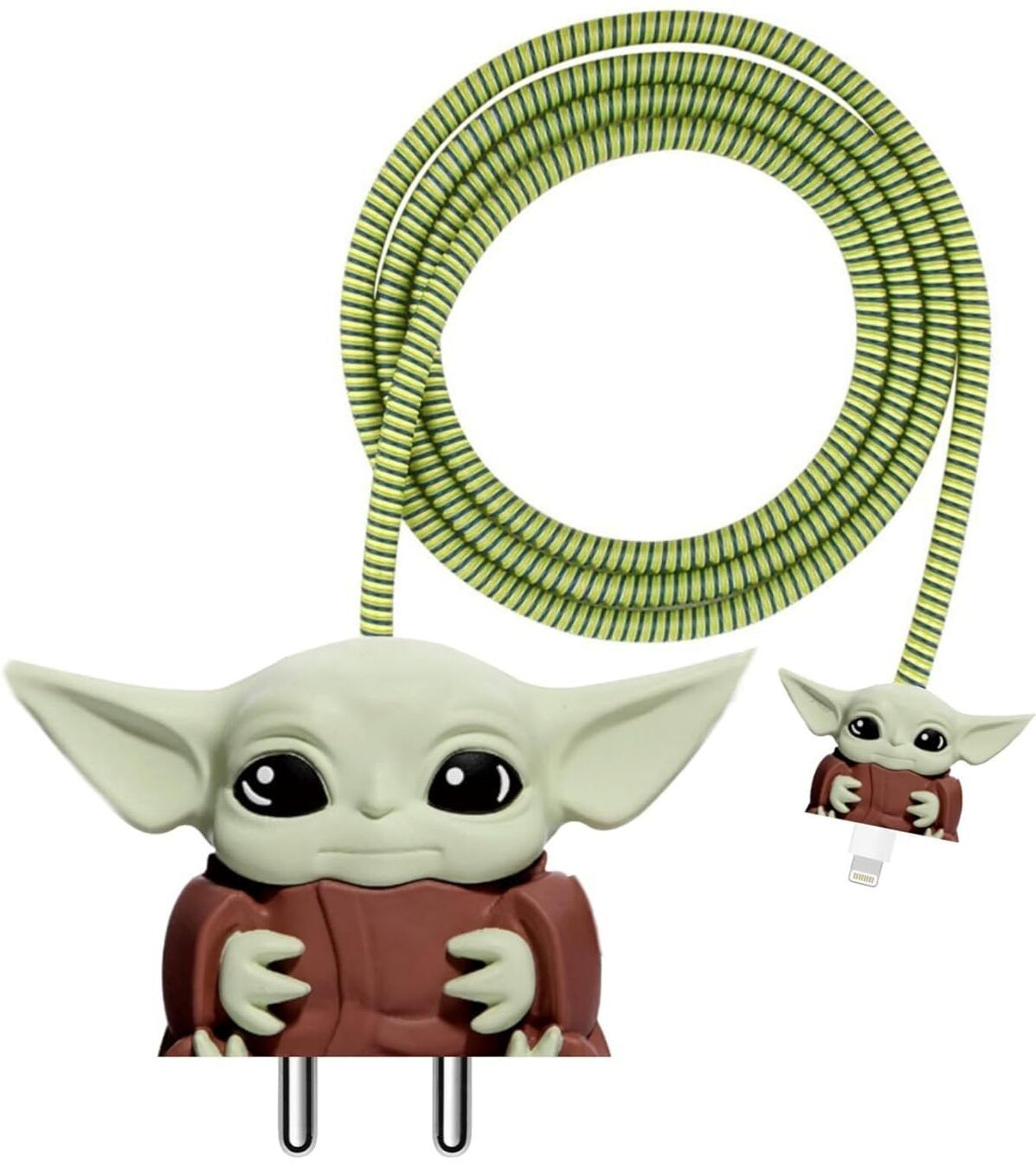 AUDICE Charger Cover for Samsung 25W|25WATT Type C Adapter Full Protection YODA_ALIEN Cable Protector-image-6