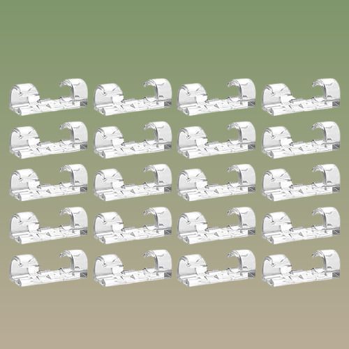 Stravyn Storng cable protector White Capclip 231 Cable Protector-picture-19