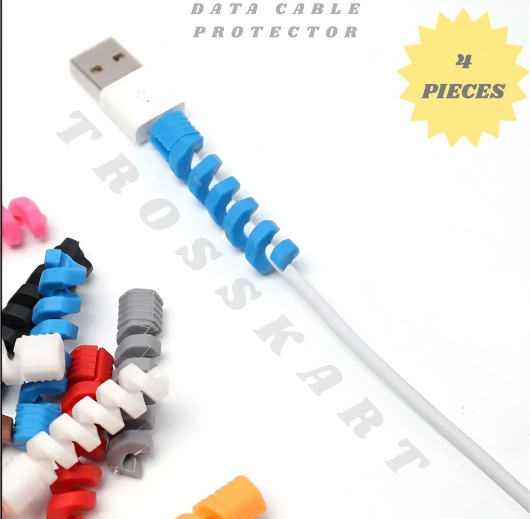 AuraBazarr data cable protector cover data cable protector rubber cable cover protector Cable Protector-picture-13