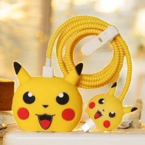 BinkSon 3D Charger Case Cover with Spiral Wire Protector For Samsung 25W Charger Cable Protector-image-10