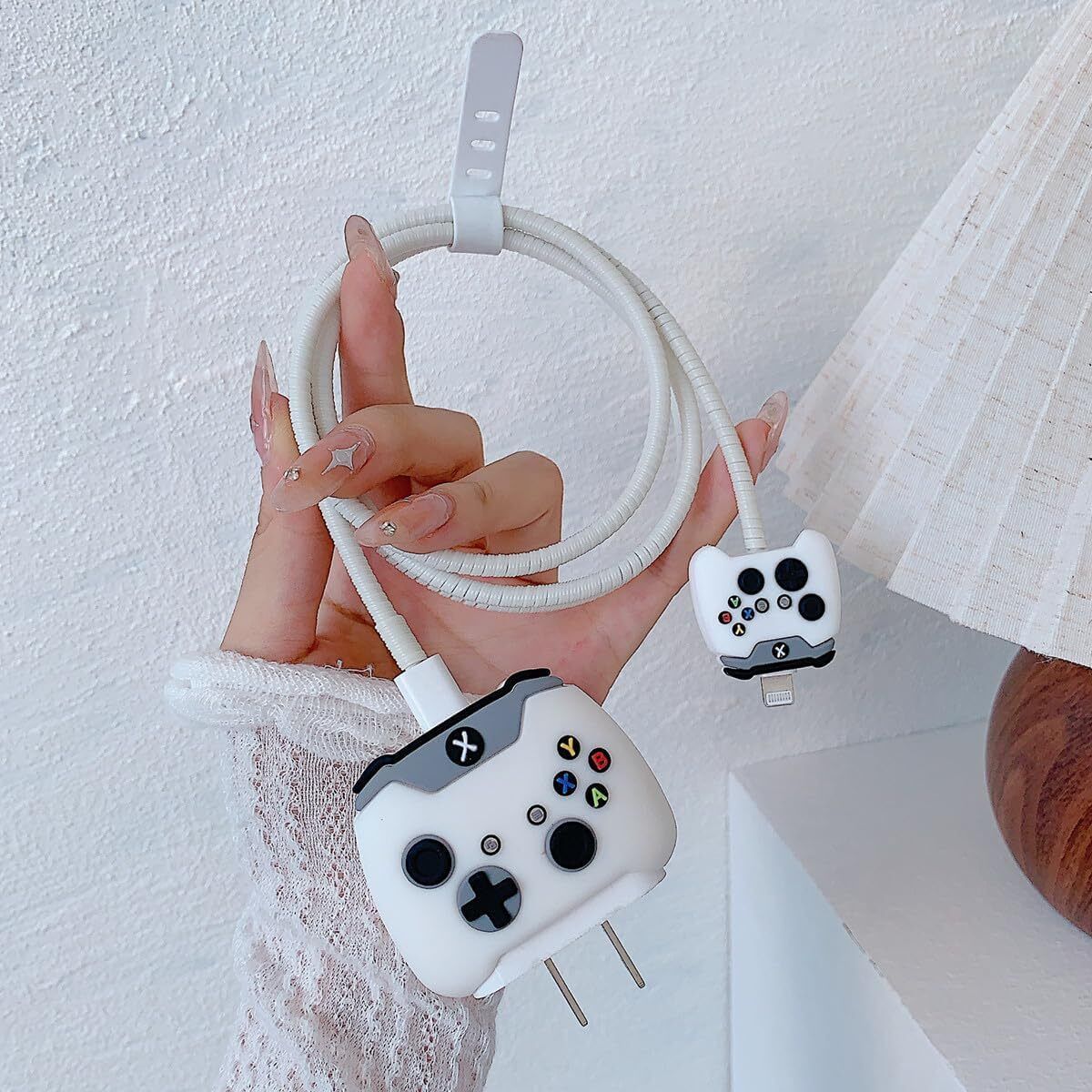 SONVI Silicone Press Stud Headphone Case For Charger case 18w and 20w iPhone 11 12 13 14 15 16 Pro Max-image-8