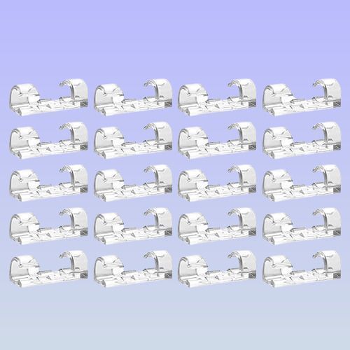 Nolona Storng cable protector White Capclip 86 Cable Protector-picture-12