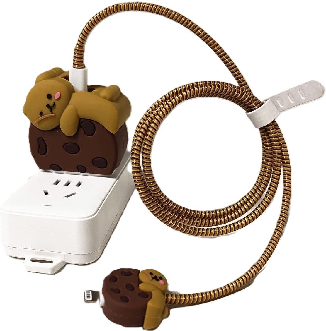 Twikka Charger Cover for iPhone 18W-20W Charger Protector Cable Protector biscuit Cable Protector-picture-33