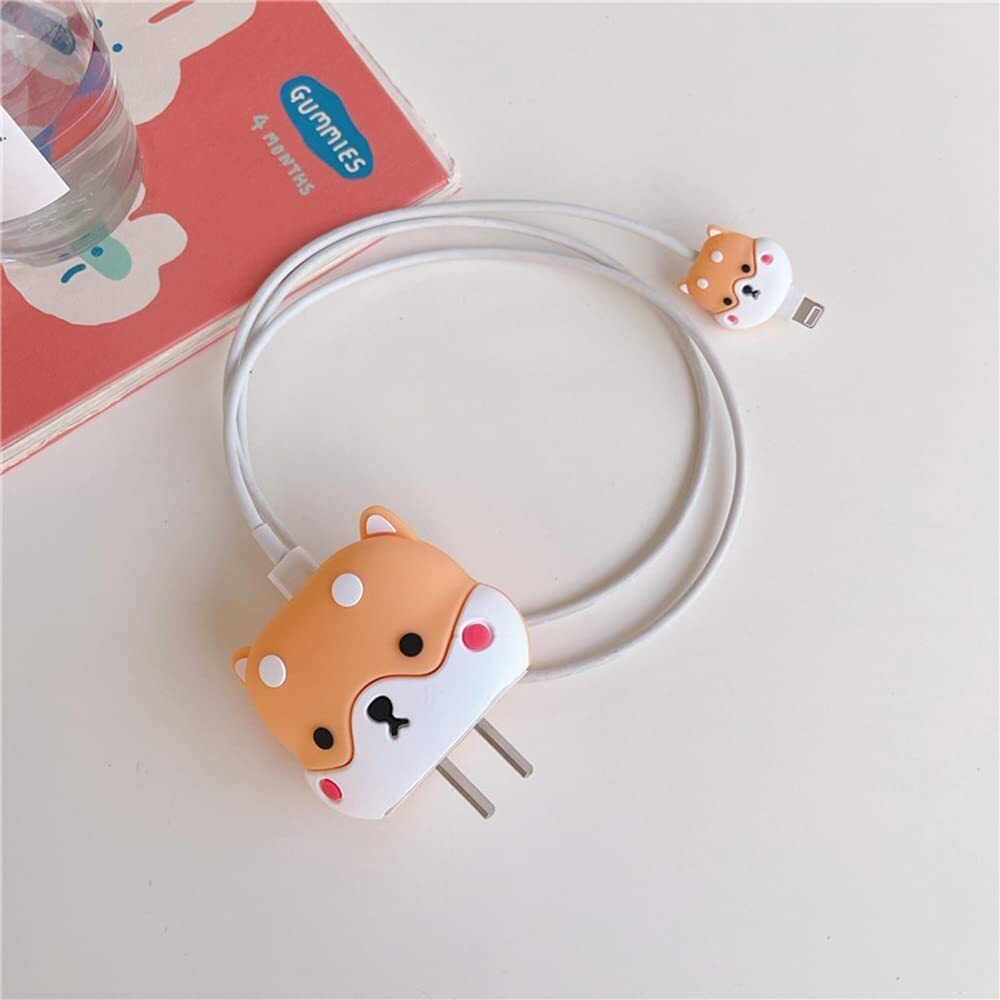 WEI INTERNATIONAL Compatible for iPhone Charger Cover for 18-20W Full Protection CASE CAT NEW Cable Protector-picture-25