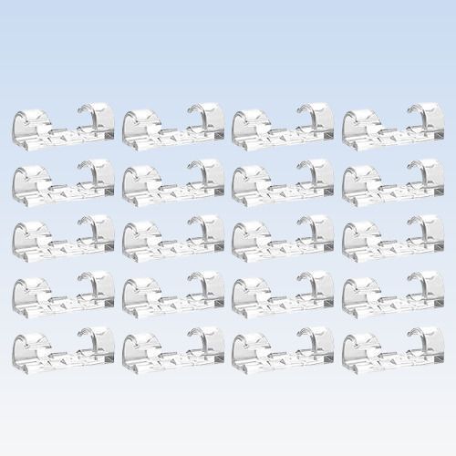 Norion Storng cable protector White Capclip 38 Cable Protector-picture-33