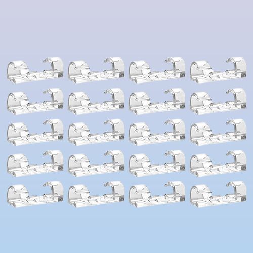 Qorrexon Storng cable protector White Capclip 197 Cable Protector-picture-14