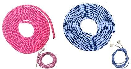 Nilesh Full Size 1.4 Meter (2 Pcs) Spiral Cable Protector Suitable for All iPhone Cable Protector-picture-10