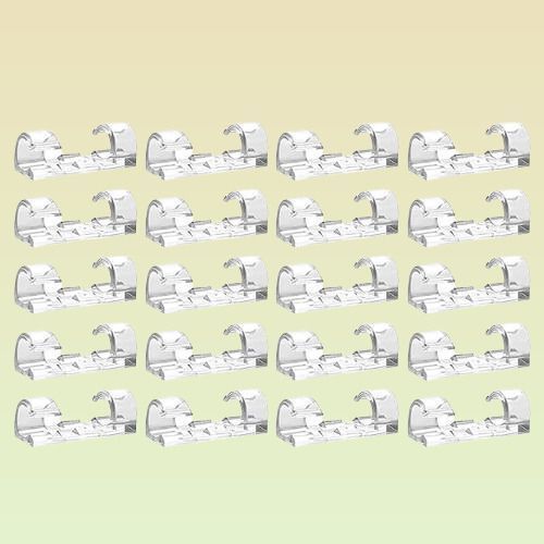 Xendrix Storng cable protector White Capclip 127 Cable Protector-picture-14