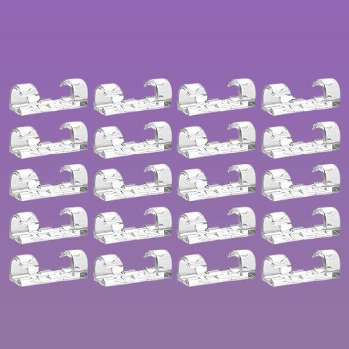 Telora Storng cable protector White Capclip 218 Cable Protector-image-48