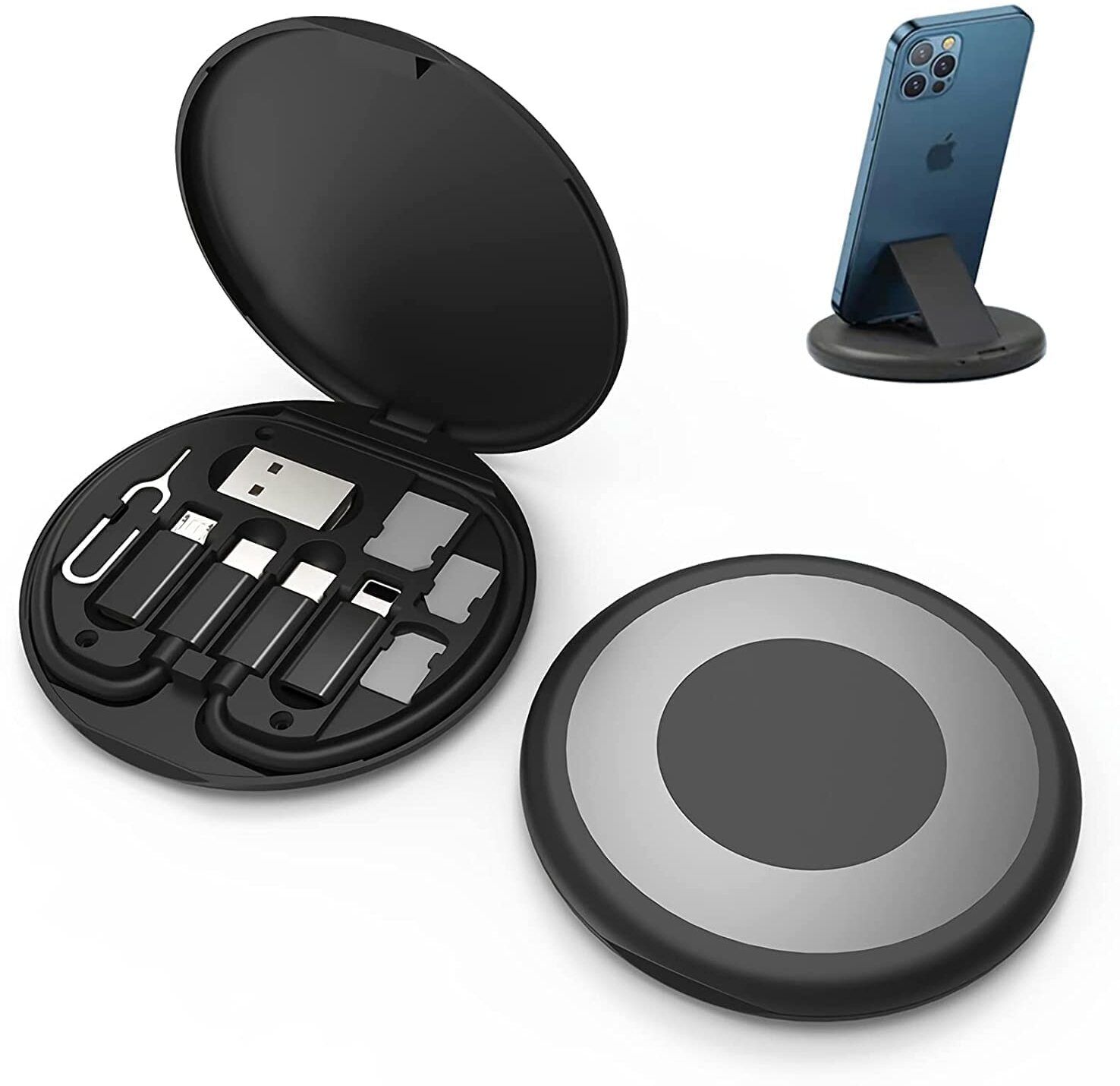 Cable Accessory Combo for All in One Cable with 60W USB Fast Charging Cable Set with Type C & Converter-image-48