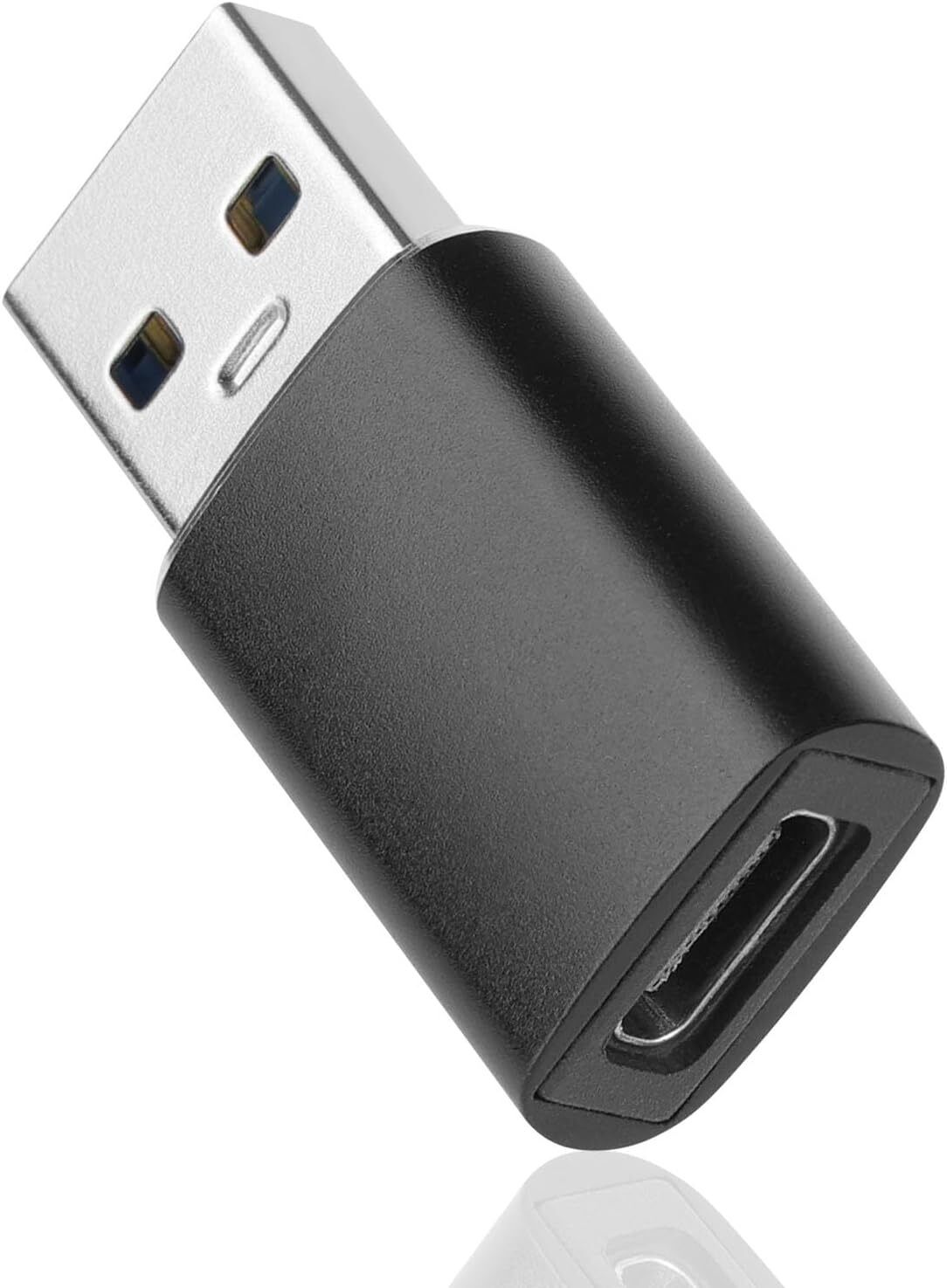 ZENIFY Black USB-C USB 3.1 Type C Female to USB 3.0 Male Adapter Connector Converter Phone Converter-image-42