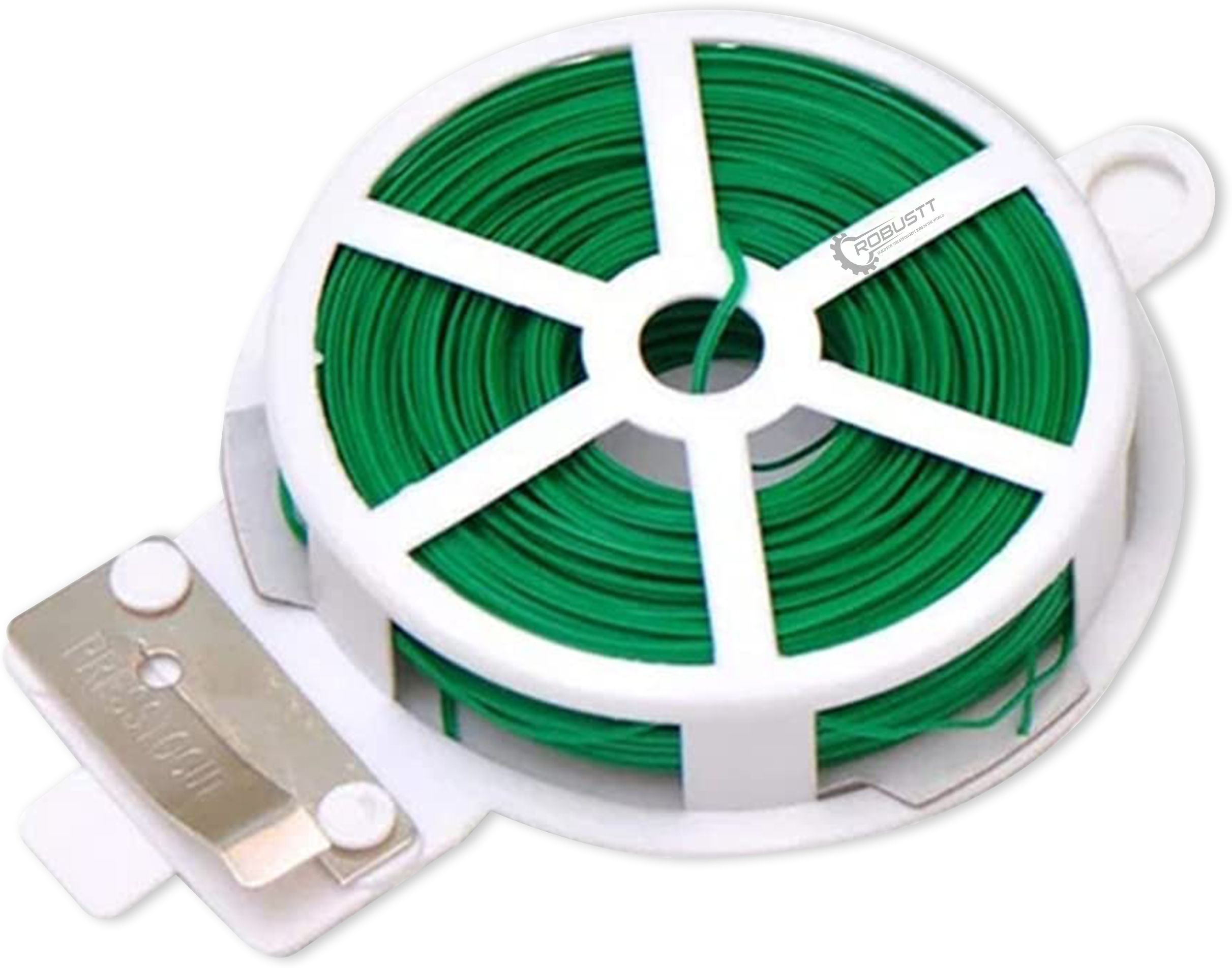 spotview Plastic Twist Tie Wire Spool with Cutter for Garden Yard Plant 50 Meter Garden Tool Kit-picture-12
