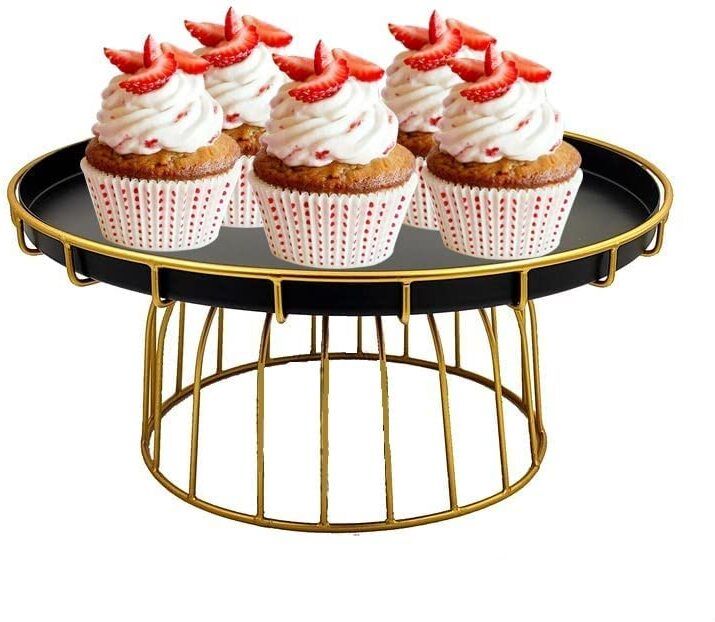 Qadri Arts Premium Iron Cake Stand for Birthday Party & Wedding, Iron Cake Server-picture-15