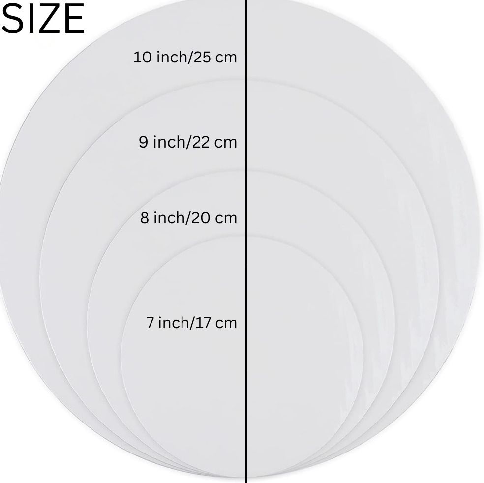 Sugarnest cake boards set of 20 78910inch Paper Cake Server-picture-12