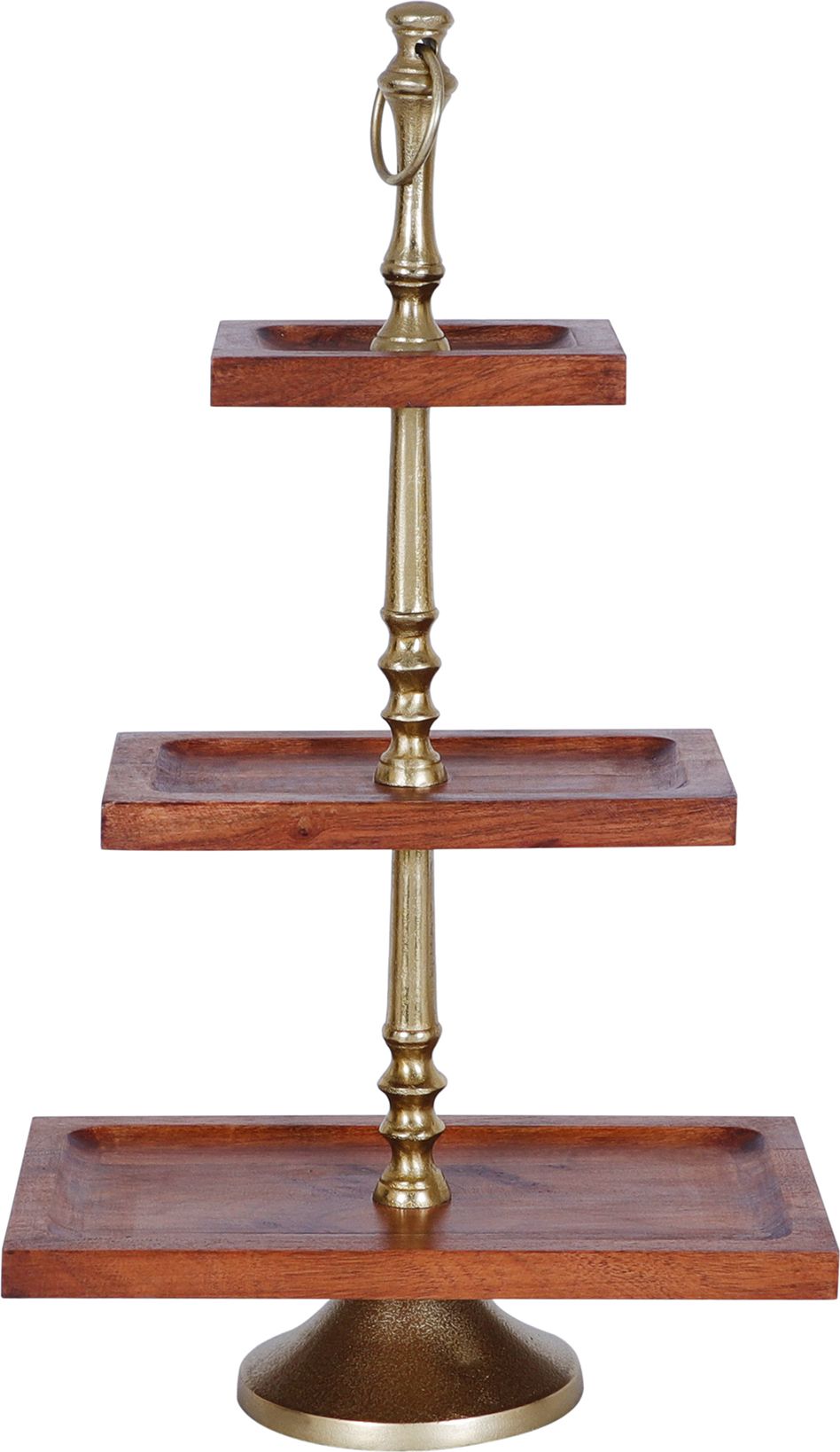 olivenest Archie wooden Platters Wooden Cake Server-picture-17