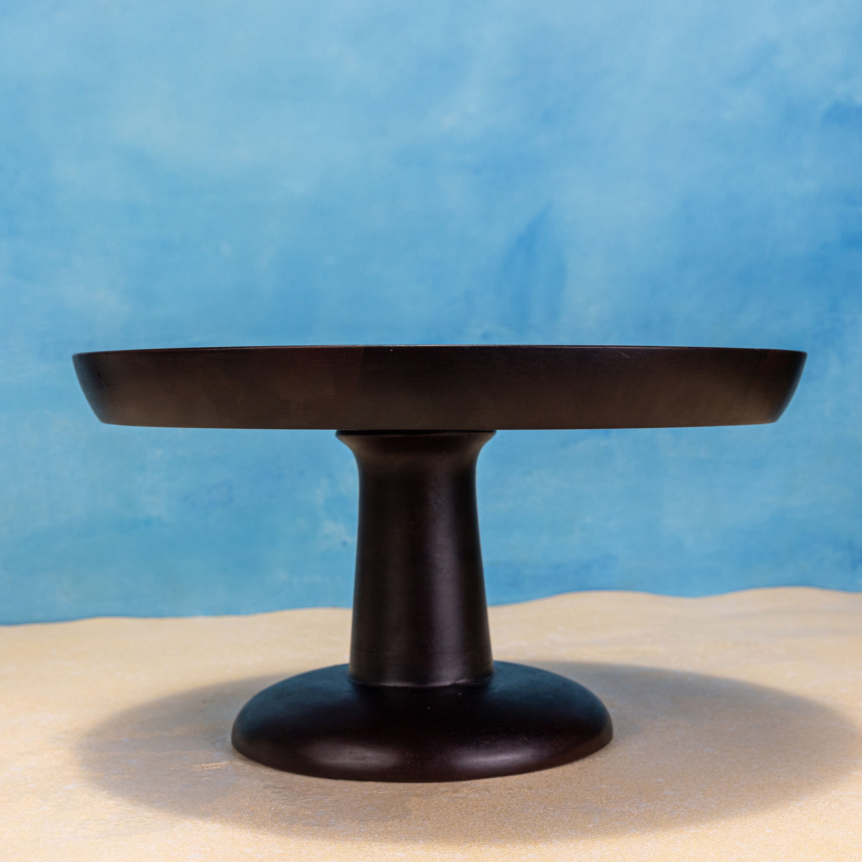 Sakura Cake Stand Wooden Cake Server-image-6