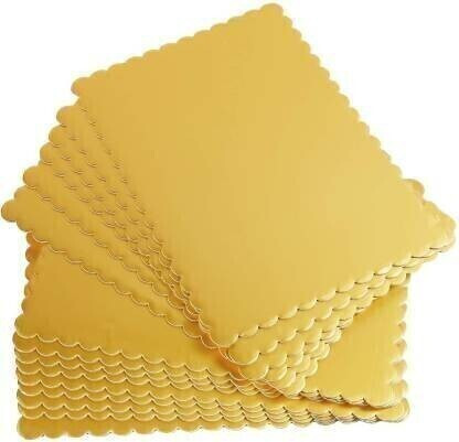 clam shell Cake base Paper Cake Server image 1
