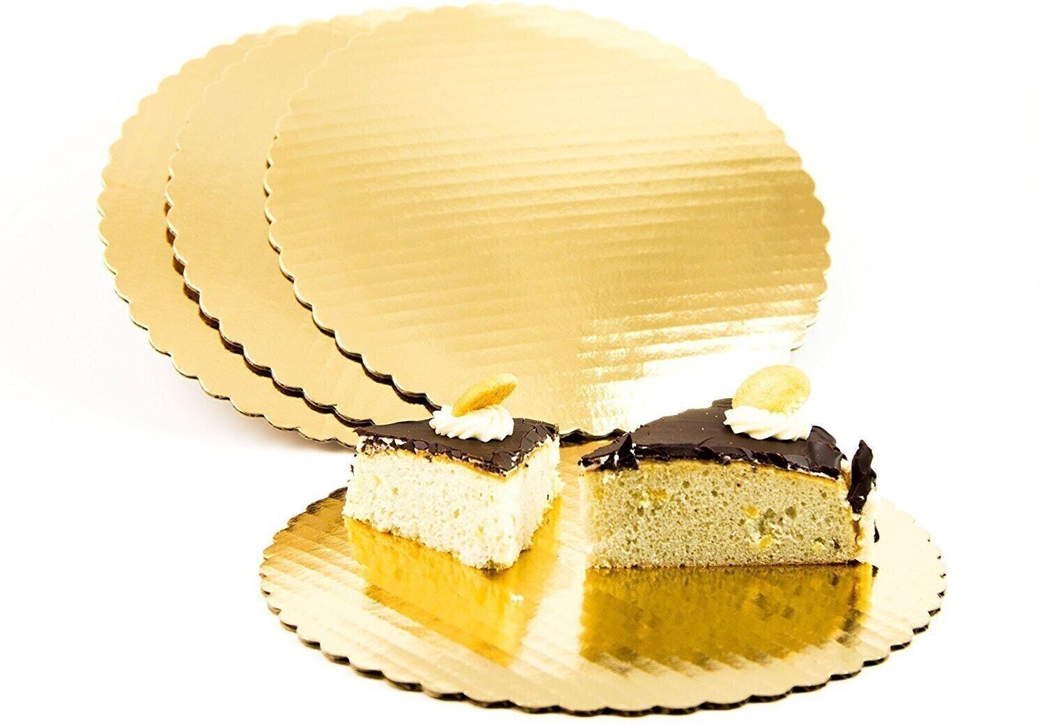 hefty 10 INCH CAKE BASE GOLD LAMINATION PACK OF 10 Paper Cake Server-picture-36