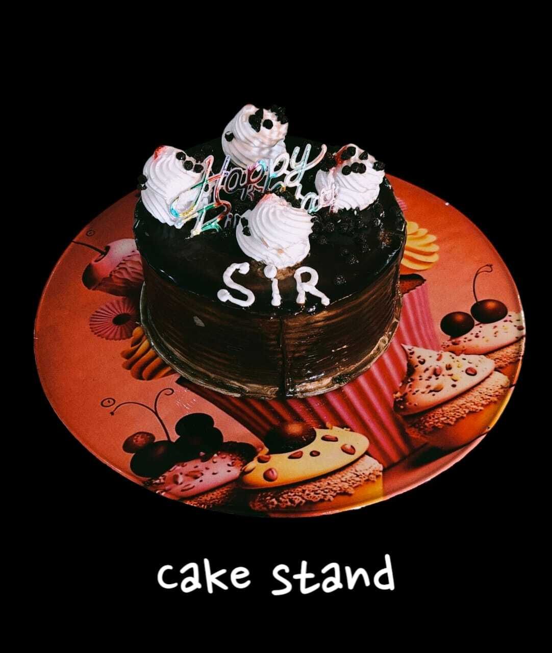 Handcrafted Metal Cake Stand | Decorative Platter – R.R.V. International Stainless Steel Cake Server-picture-44
