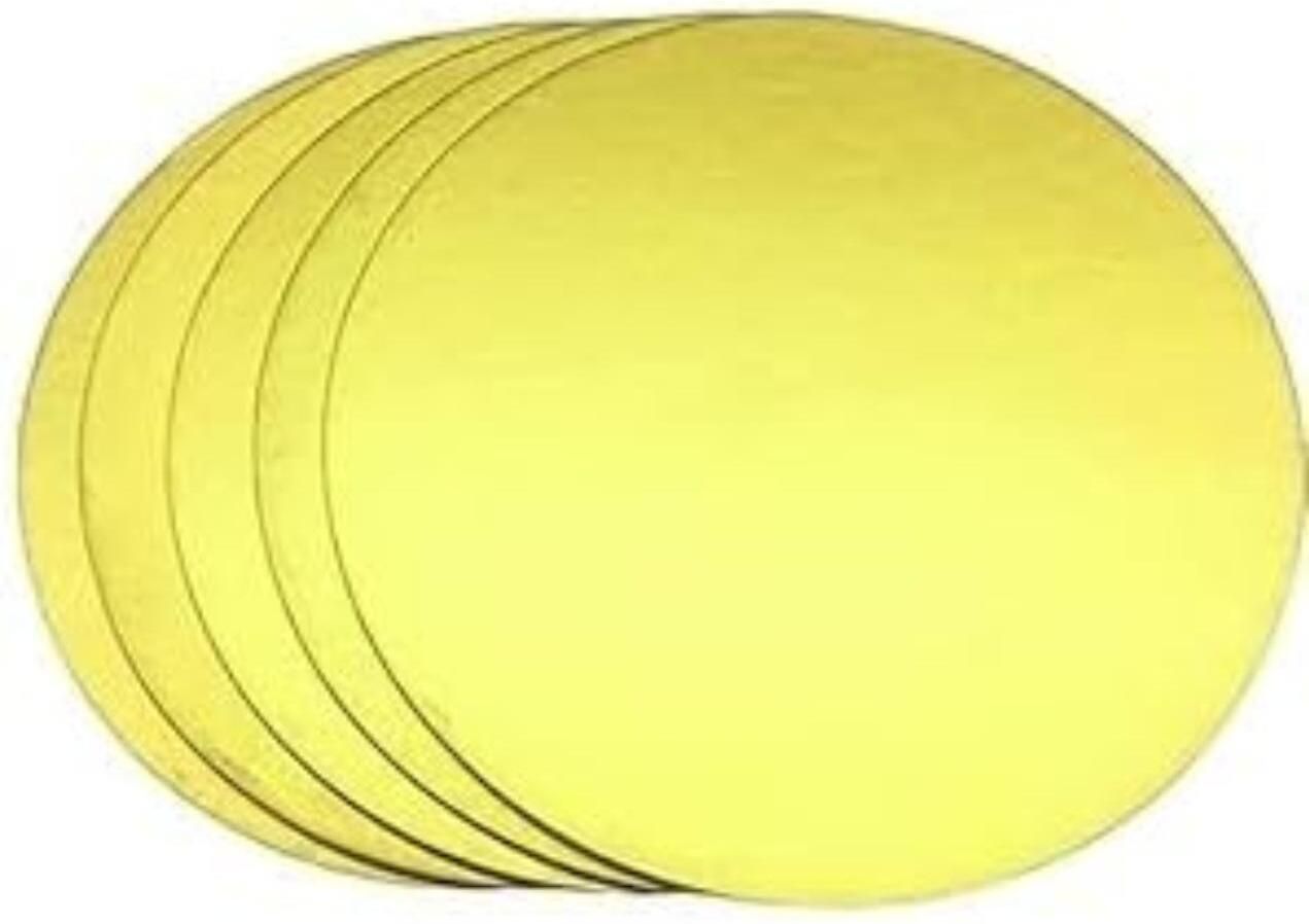 dees bake tools 9 Inch Round Paper Cake Base Board, Disposable Cake Server Plate Paper Cake Server-picture-22