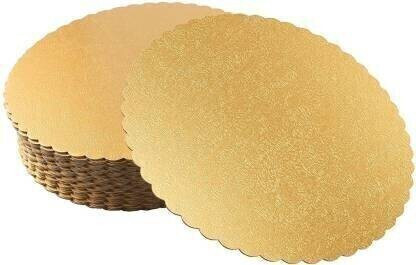 clam shell Cake base Paper Cake Server image 1