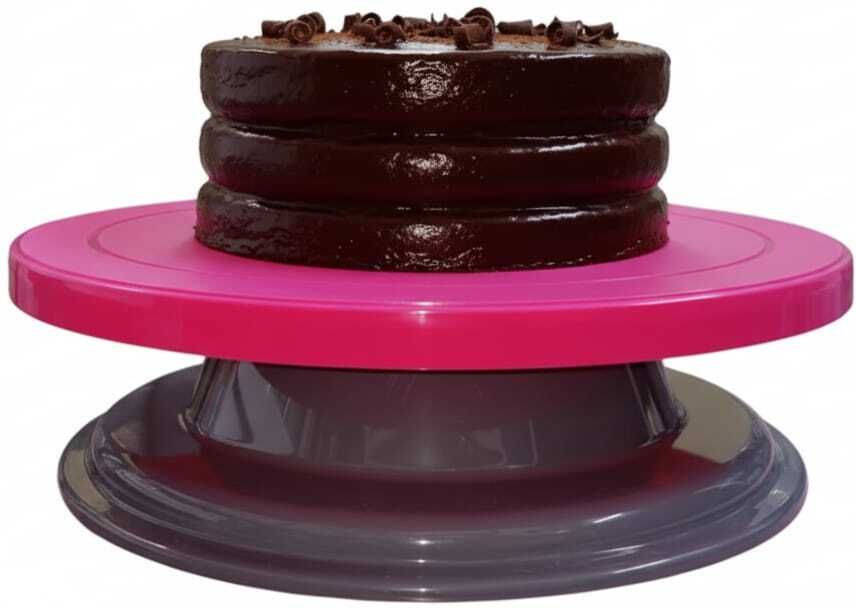 Cake turntable stand Plastic Cake Server-image-48
