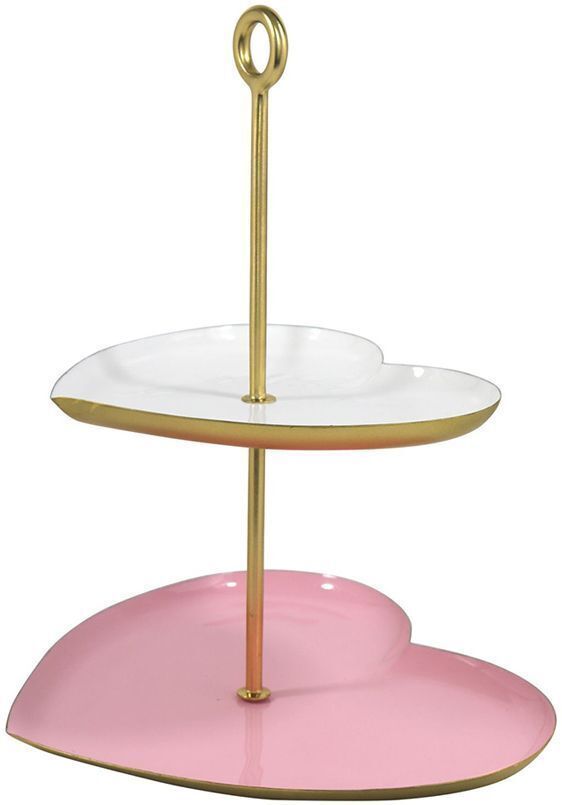 Metalsmith Elegant Cake Stand To Serve Cupcakes & Desserts For Gatherings, Iron Cake Server-picture-13