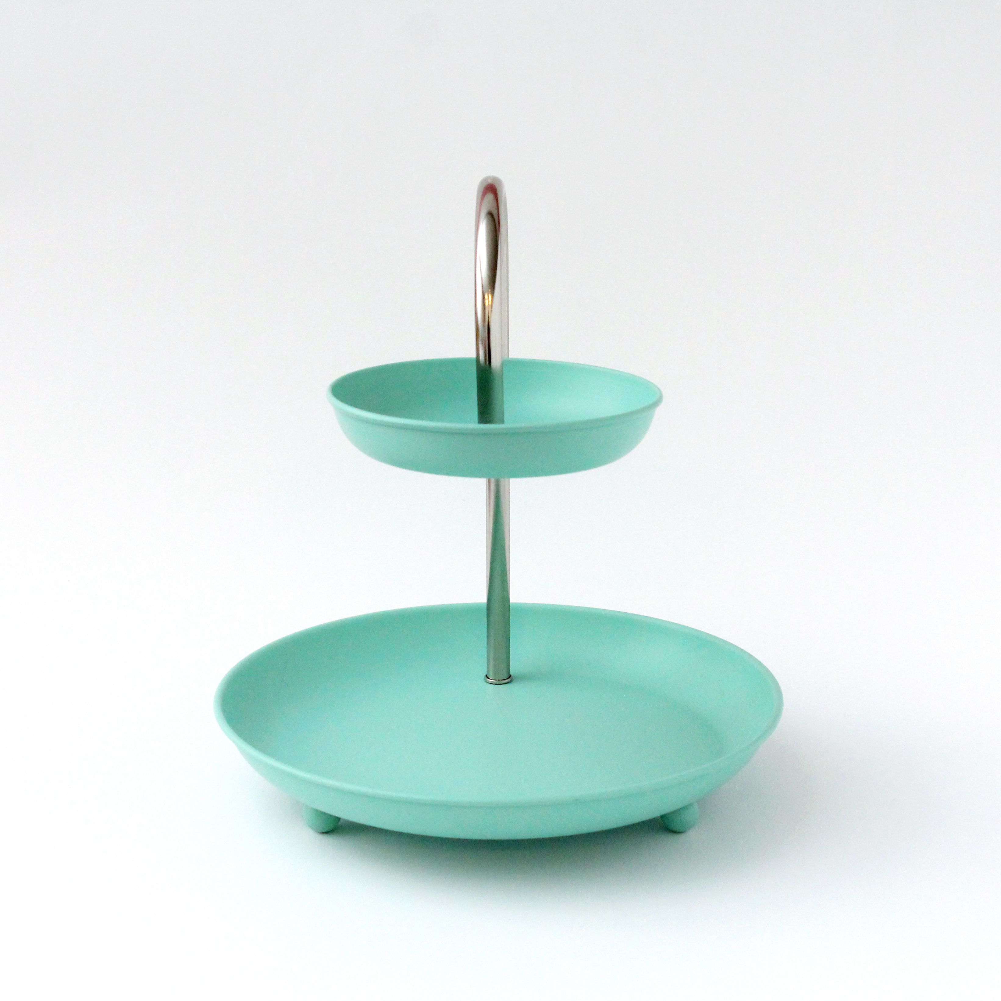 izzhaar Zinn Vistosa 2 Tier Stainless Steel Cake Server-picture-20