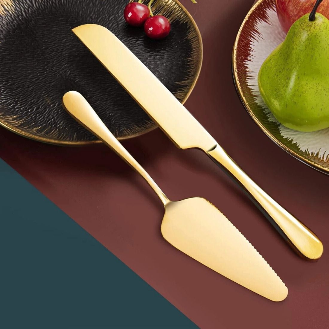 cufllyee Stainless Steel Cake Server-picture-24