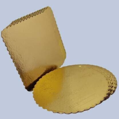 clam shell Cake base Paper Cake Server image 1