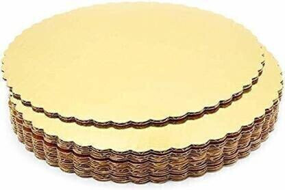 clam shell Cake base Paper Cake Server image 1